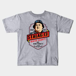 Stalag 13 Sgt. Schultz Head of Security Kids T-Shirt